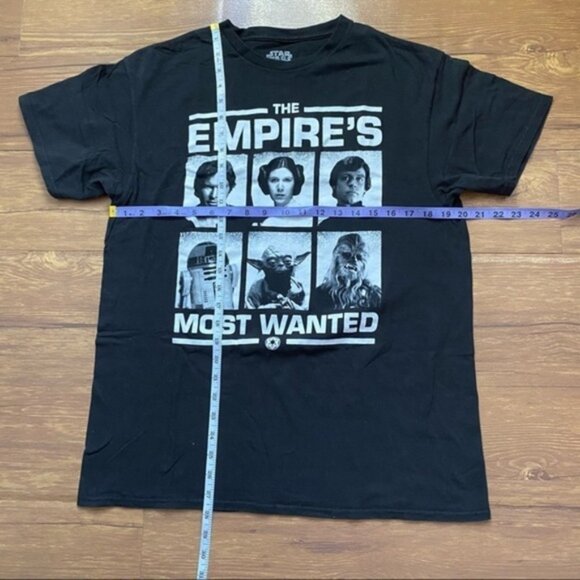 Star Wars empire’s most wanted black shirt Large - Picture 4 of 7